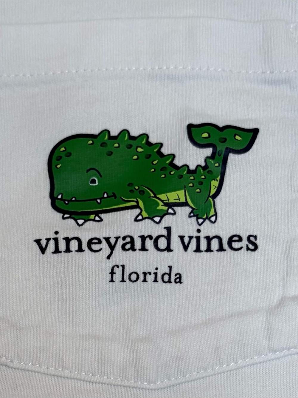 Vineyard Vines short sleeve Florida Whale Tee sz XL EUC